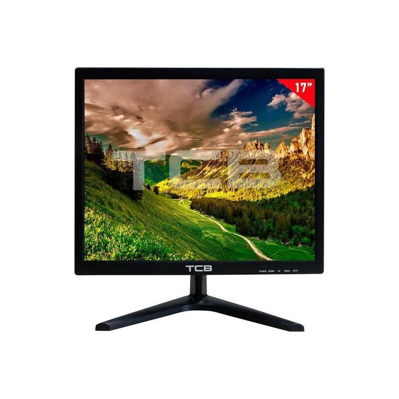 Monitor Tcb Tcb17 Hd Led Preto De 17 Pol 60Hz 8Ms - Vila Brasil ...
