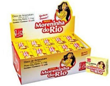 Moreninha do Rio Display c/50 Unidades - Paçoca - Magazine Luiza