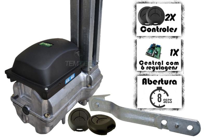 MOTOR PORTAO BASCULANTE ULTRA RAPIDO 8S 300Kg RCG 127 OU 220V ...