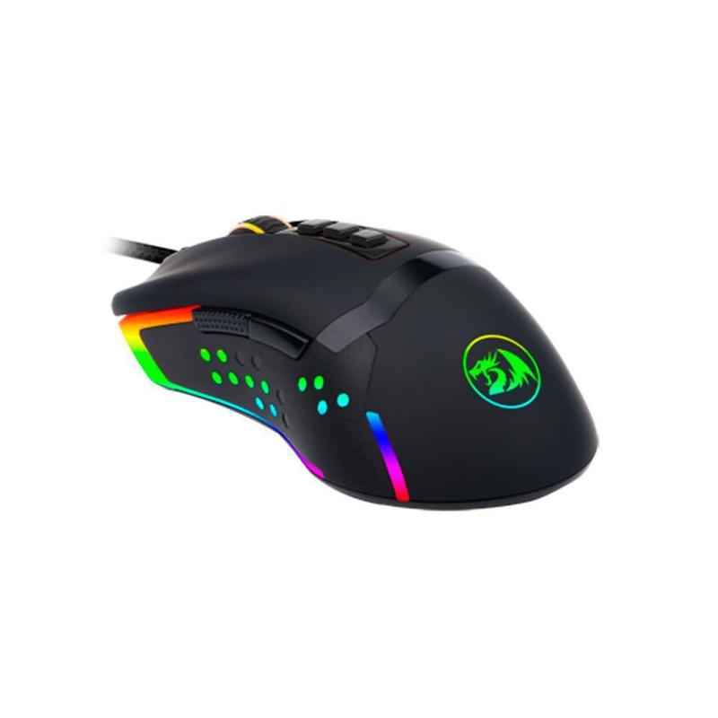 Mouse Redragon, Octopus RGB, 10000 DPI Sensor, Pixart, PWM 3325 1ms, 7 ...