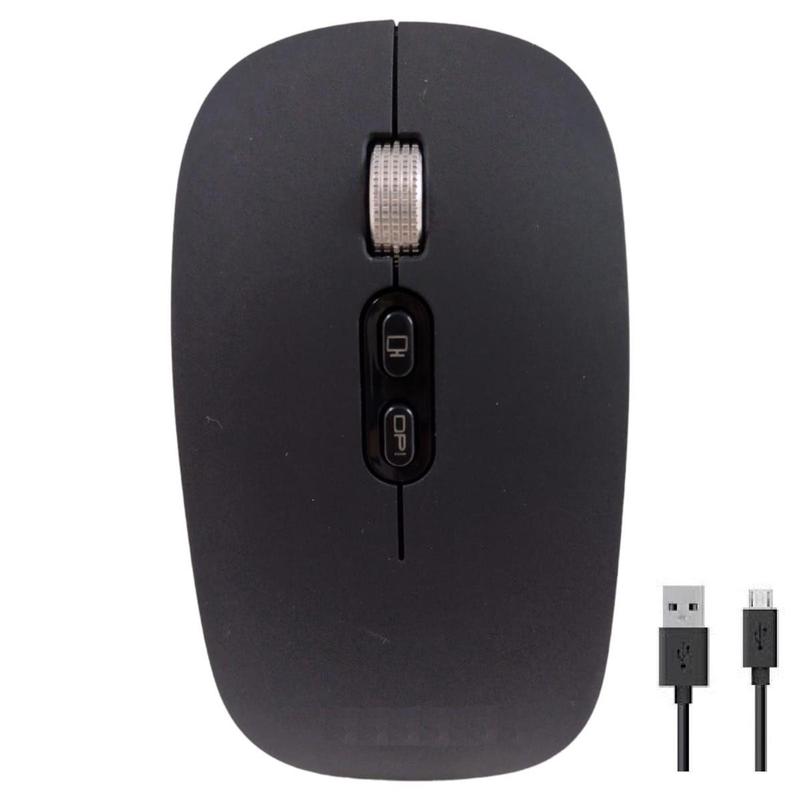 Mouse Sem Fio Recarregável Longa Duração - Leon - Mouse - Magazine Luiza
