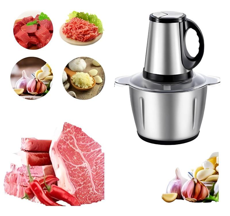 MultiProcessador Elétrico Picador Carne Legumes tigela 3l - ZEM ...