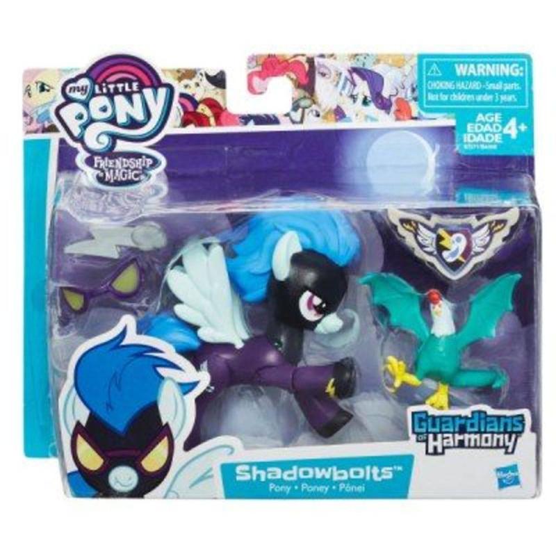 My Little Pony Guardians Of Harmony - Shadowbolts E Basilisco - Hasbro ...