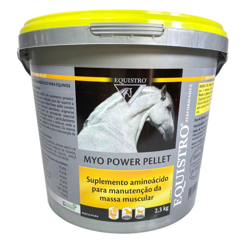 Equistro Myo Power – Integratore Per Cavalli, 1,2 Kg – Sviluppo Muscolare E Benessere