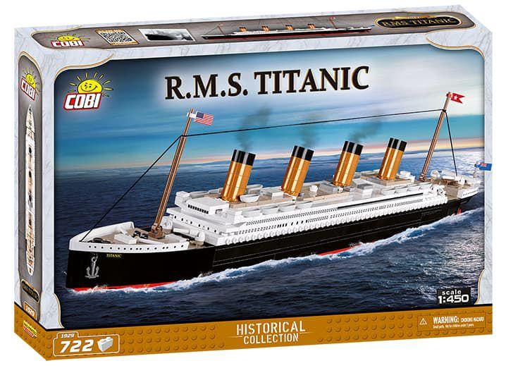 Navio R.M.S. Titanic - Blocos de Montar 722 peças - COBI - Brinquedos ...