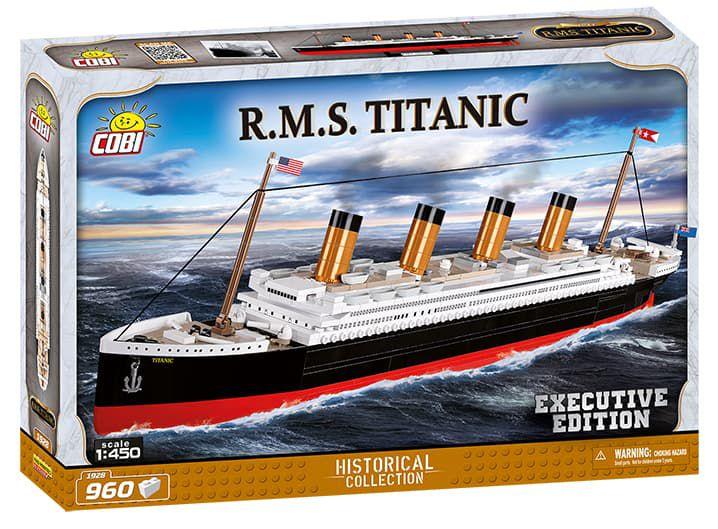 Navio R.M.S. Titanic Edição Executiva - Blocos de Montar 960 Peças ...