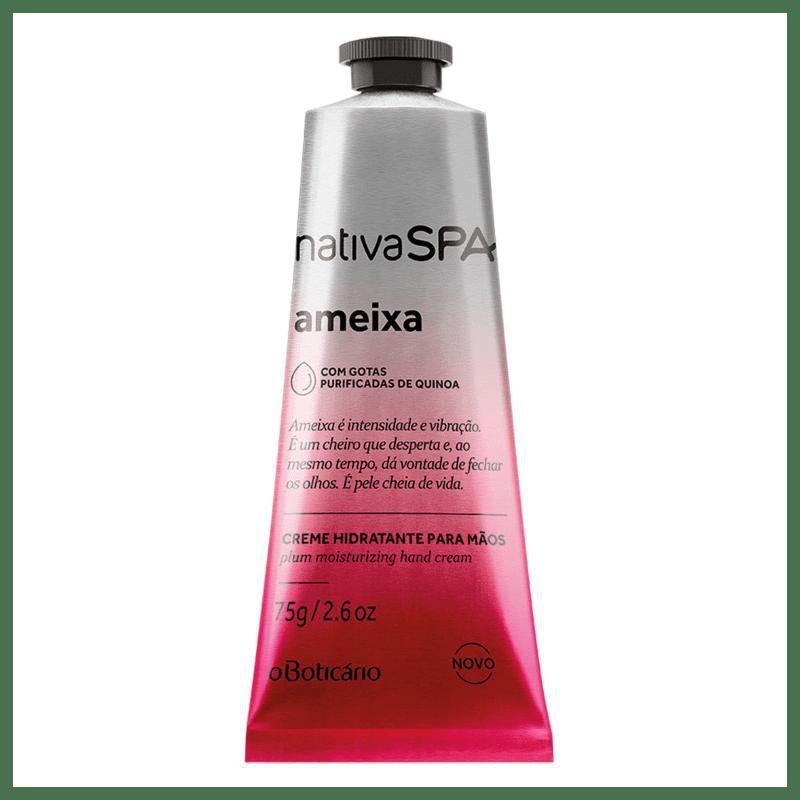 O BOTICARIO NATIVA SPA HIDRATANTE PARA MÃOS AMEIXA 75g - O Boticário ...