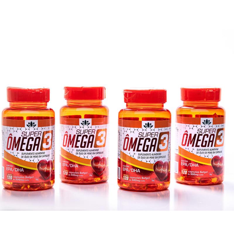 O Super Omega 3 Ajuda na manutenção do diabetes e da pressão sanguinea