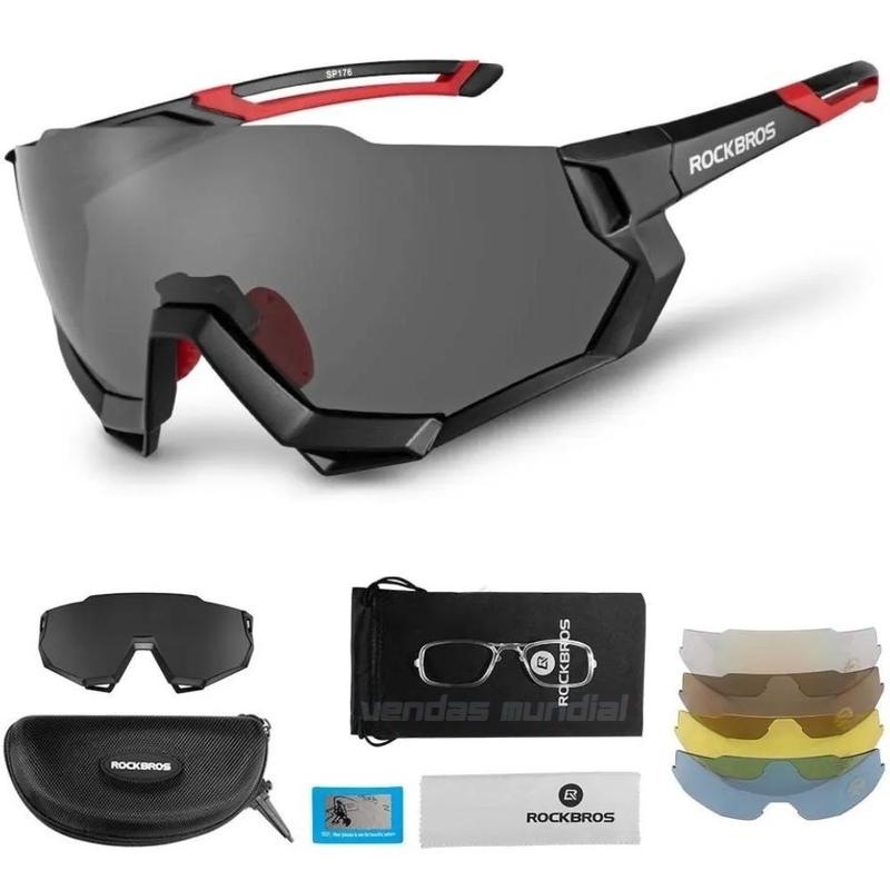 Óculos Ciclismo Ciclista Esportivo Masculino Feminino Rockbros Bike ...