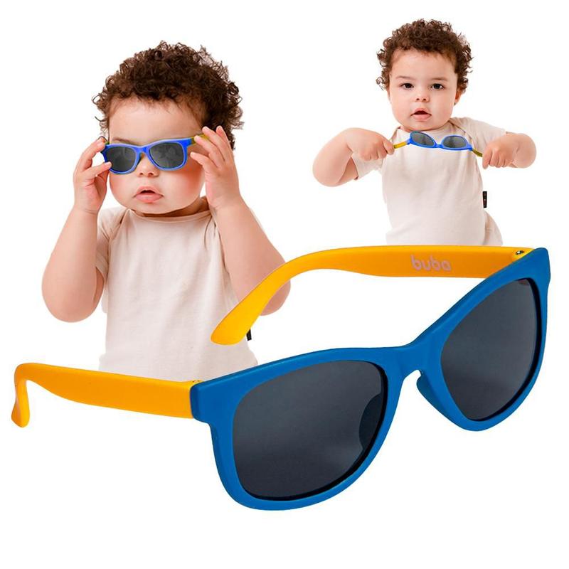Óculos de Sol Infantil Bebê Buba Proteção UVA UVB Flexível - Buba Baby ...