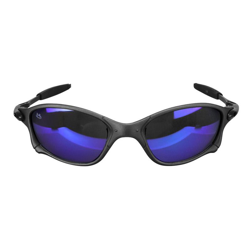 Oculos Juliet de Sol Mandrake Lupa do Vilão Roxa Lente Espelhada Metal ...