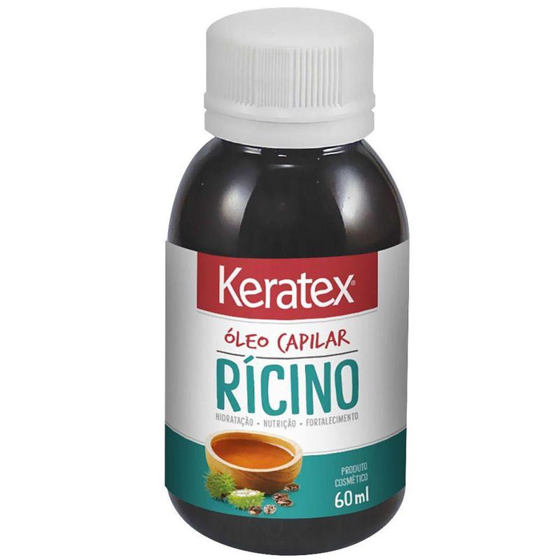 Óleo Capilar de Rícino Keratex 60ml - Óleo Capilar - Magazine Luiza