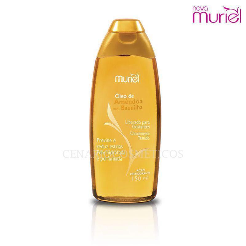 Óleo Corporal Muriel Amêndoas com Baunilha 150ml - Óleo Corporal ...