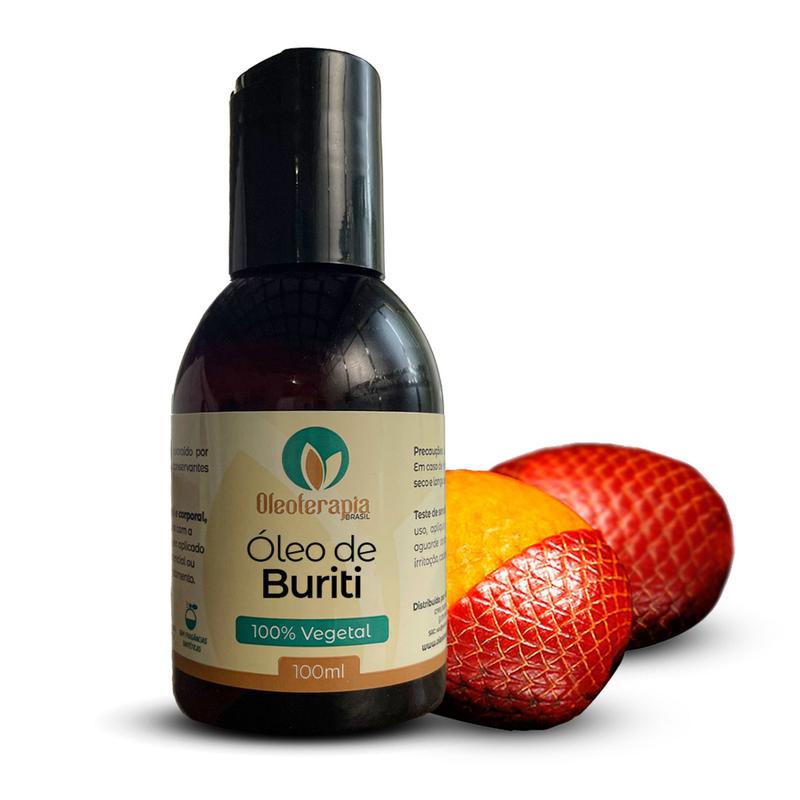 Óleo de Buriti Puro - 100% natural uso capilar e corporal - Oleoterapia ...