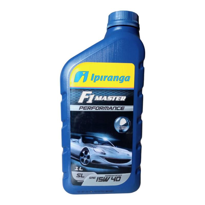 Oleo ipiranga 15w40 semi-sintético f1 master 1 litro ipiranga ...