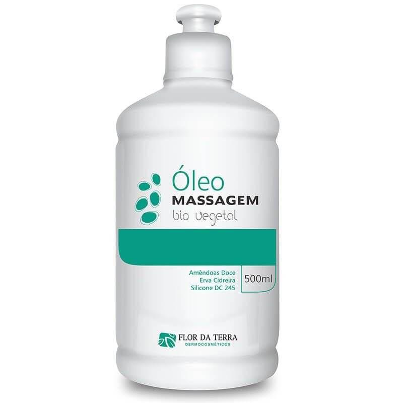 Óleo para massagem bio vegetal 500ml - Dermare - Cosméticos para ...