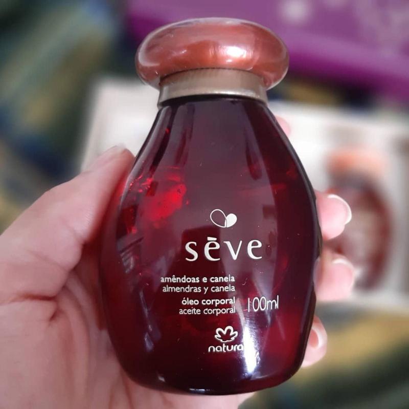 Óleo Sève Corporal Amêndoas e Canela 100ml - Natura - Óleo Corporal ...