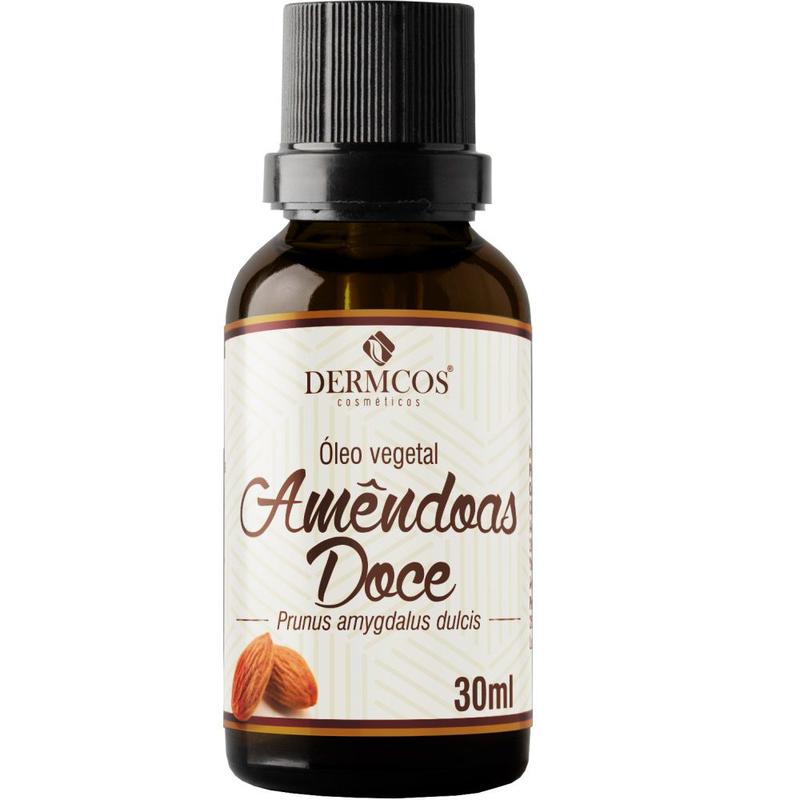 Óleo Vegetal De Amêndoas Doce Anti Estrias 30ml Dermcos - Óleo Vegetal ...