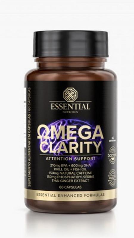 Picture of Ômega clarity 60 cápsulas - ESSENTIAL NUTRITION - Ômega 3 / Óleo de ...