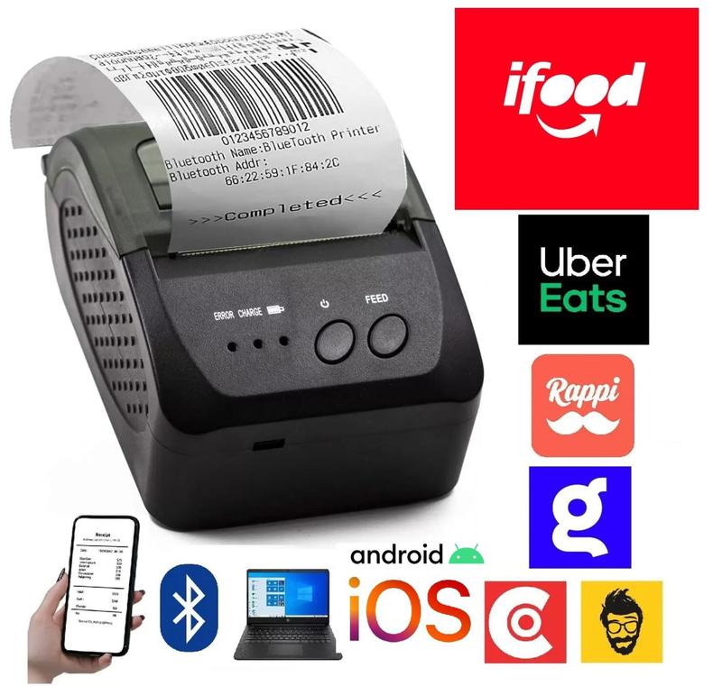Original Impressora Profissional bluetooth pedidos hotel bar ...