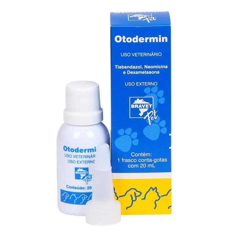 Otodermin Bravet 20ml Para Otite - Otológico - Magazine Luiza