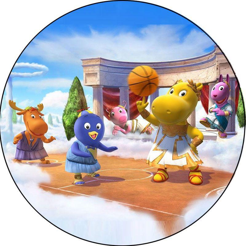 Painel 3D Backyardigans Tecido Sublimado com Elástico - BemChique ...