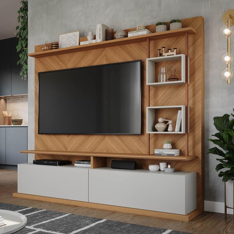 Painel Rack Home Ipanema Até 60 Polegadas Com Rodizio Permobili - Rack ...