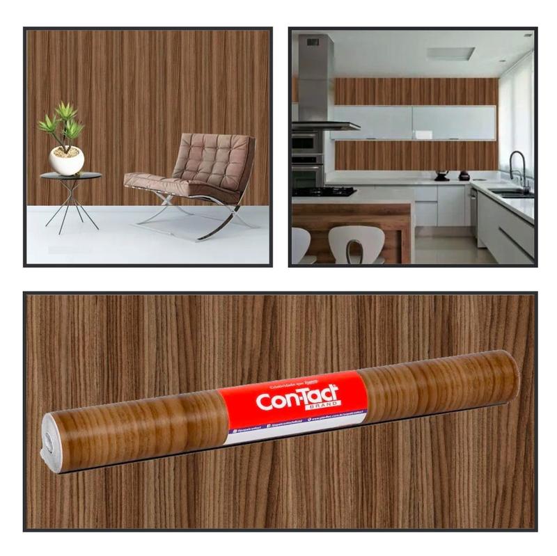 Papel Adesivo Envelopamento Contact Brand Móveis Armário Sala Cozinha ...