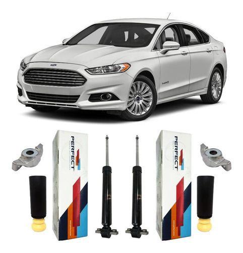 Par Amortecedor + Kit Traseiro Fusion Titanium 2013 2014 15 - Perfect ...