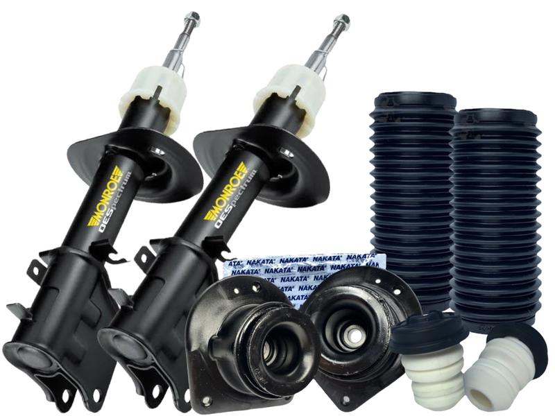 Par De Amortecedores Dianteiros MONROE Coxins NAKATA Batentes COFAP par-de-amortecedores-dianteiros-monroe-coxins-nakata-batentes-cofap