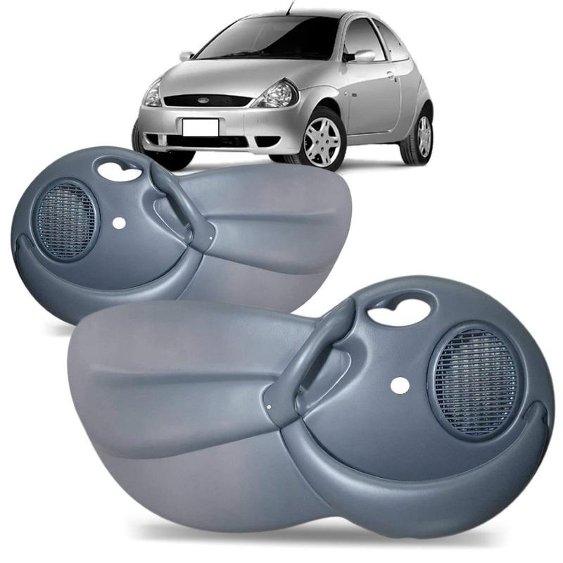 Par Forro Porta Dianteiro Ford Ka 1997 98 99 00 01 02 03 04 A 2007 ...