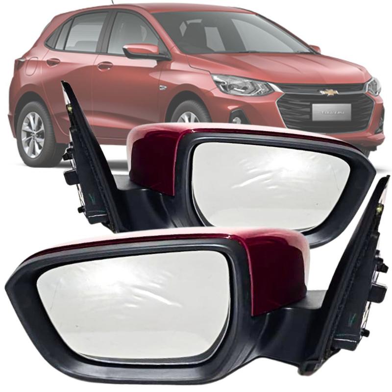 Par Kit Retrovisor Direito e Esquerdo GM Chevrolet Onix Plus 2020 2021 ...