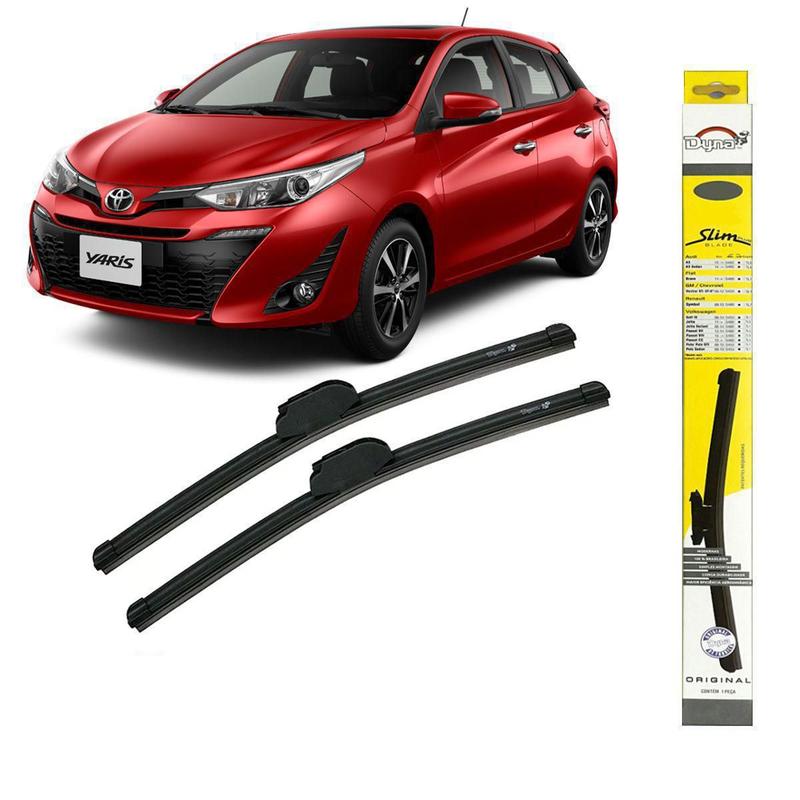 Par Palheta Limpador De Parabrisa Toyota Yaris 2018/20 - Palheta ...