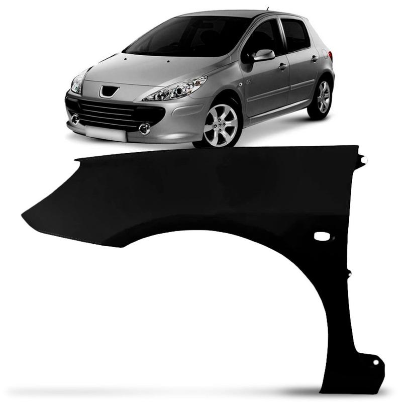 Par Paralama Peugeot 307 2007 A 2012 Plastico - SP ACESSÓRIOS ...