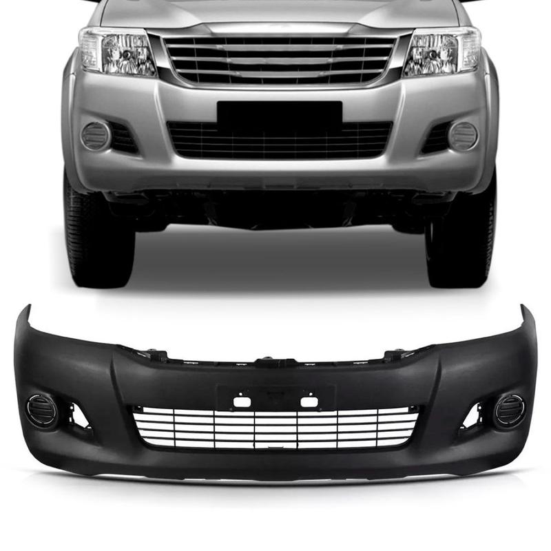Parachoque dianteiro hilux srv 2012 2013 2014 2015 2016 com furo - SP ...