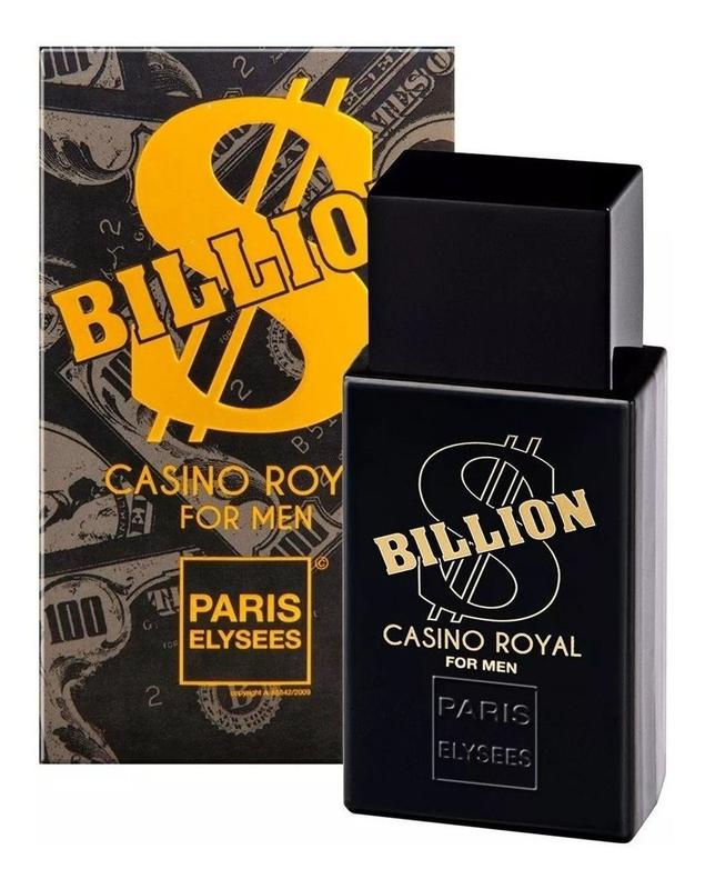 Paris Elysees Billion Dollar Casino Royal Edt 100ml Para Masculino ...