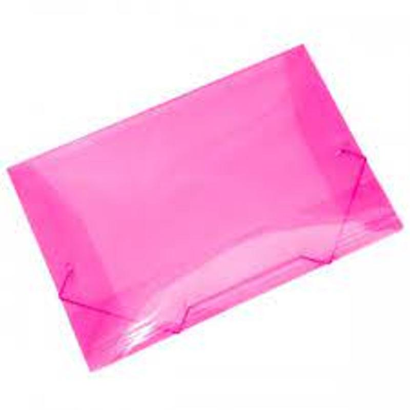 Pasta plastica oficio 55mm rosa pct/10 acp - Pastas - Magazine Luiza