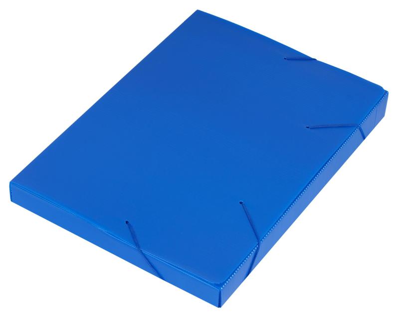 Pasta Plástica Polionda 2 Cm Com Elástico Pacote 10 Unidades - Polycart ...