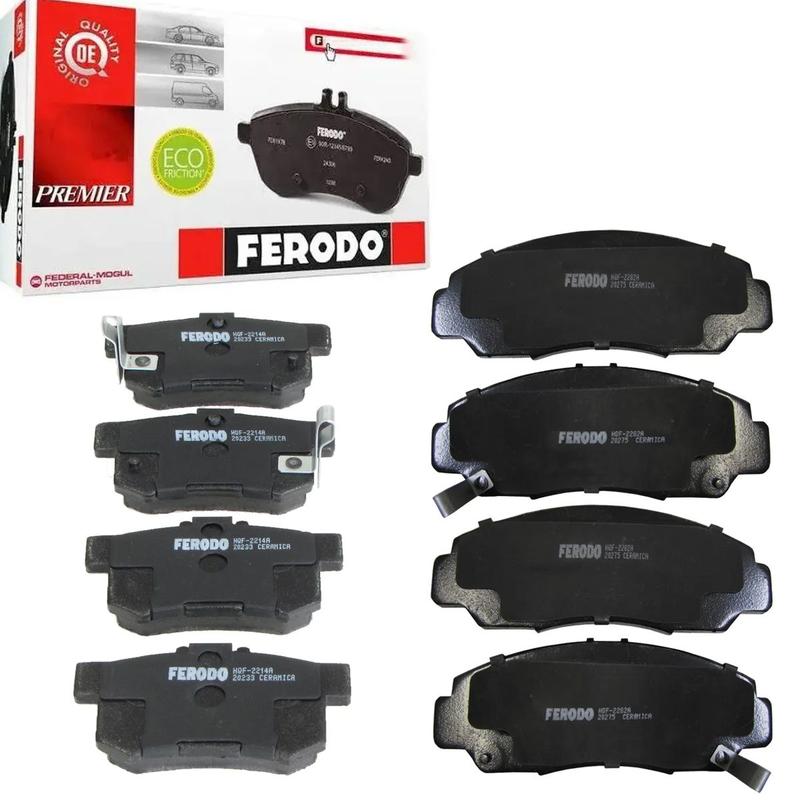 Pastilha Dianteira E Traseira Cerâmica Honda Civic 2012 2013 - FERODO ...