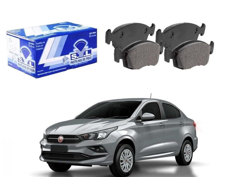 Pastilha freio dianteira syl original fiat cronos 1.3 2018 a 2022 ...