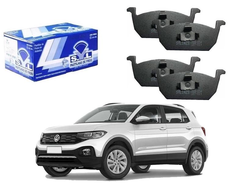 Pastilha freio dianteira syl original volkswagen t-cross 1.0 tsi 1.4 ...