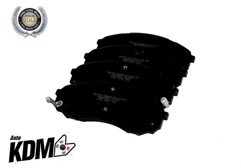 Pastilha freio dianteiro h1 travel 2006/ gold Hong Sung Brake Gold