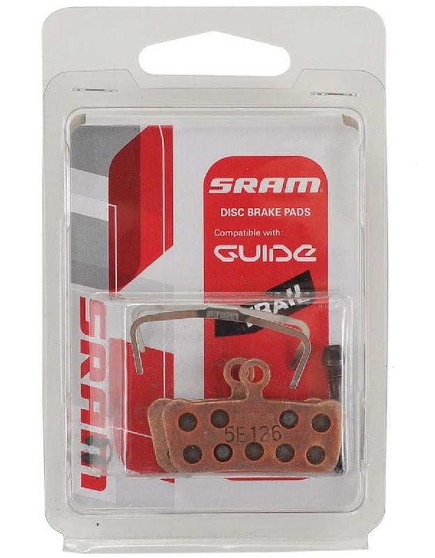SRAM Pastiglie A Disco In Metallo Sinterizzato Guide R/Guide RS/Guide RSC/Guide Ultimate/Trail Placchette Freno - Foto 3