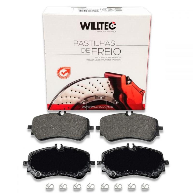 Pastilha Freio Traseira Amarok, Delivery - WILLTEC - Pastilha de Freio ...