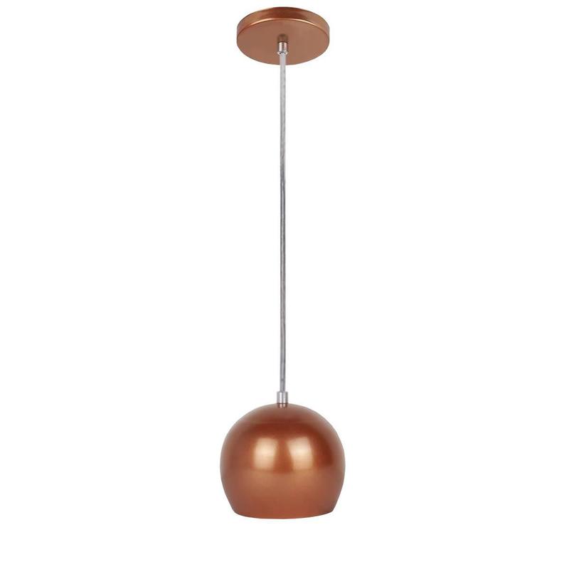 Pendente Bolinha Em Aluminio Cobre - Felix Iluminação - Pendente ...