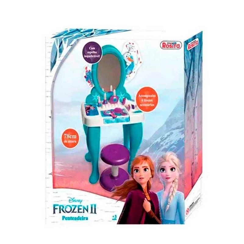Penteadeira frozen disney com acessório rosita ref:9585 - Penteadeira ...