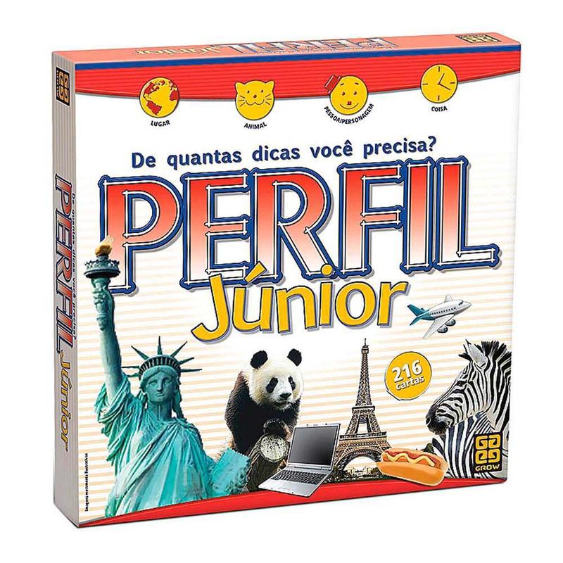 Perfil junior - 01979 - Grow - Jogos de Tabuleiro - Magazine Luiza