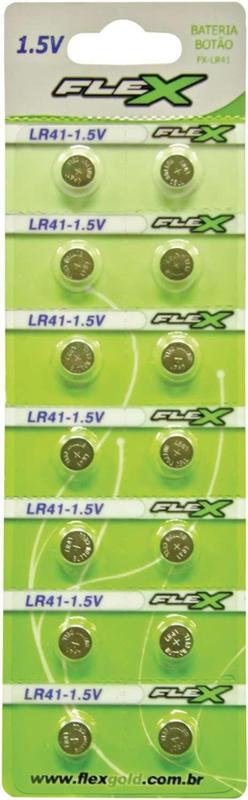 Pilha Bateria Botao LR41-AG3 1.5V 14UN FLEX - Pilhas - Magazine Luiza