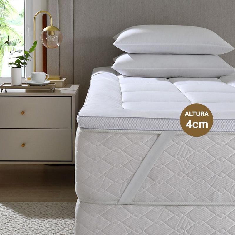 Pillow Top King Toque de Plumas La Plume 600g/m2 - Sul Brasil - Pillow ...