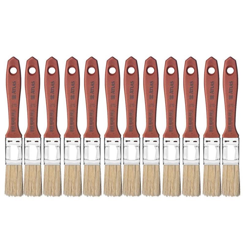 Pincel Trincha Atlas 396 - 3/4 Polegadas Caixa Com 12 Peças - Trincha ...